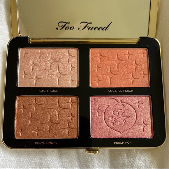 Too Faced Sugar Peach Wet and Dry Face & Eye Palette